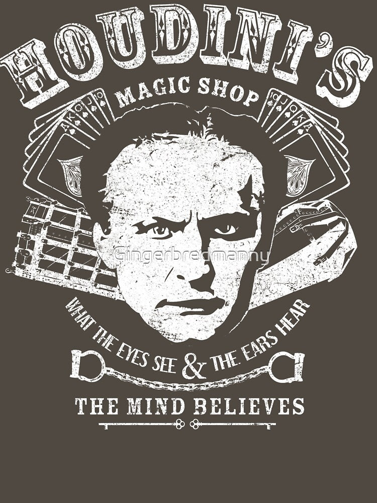Houdini's Magic Shop (White) by Gingerbredmanny