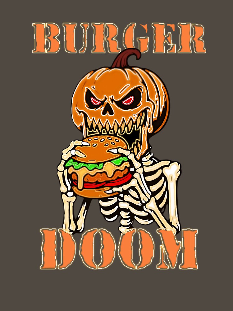 Burger Doom by DigitalArtTK T-Shirts, Hoodie, Sweatshirt | BlankRebels.com (Image 3)