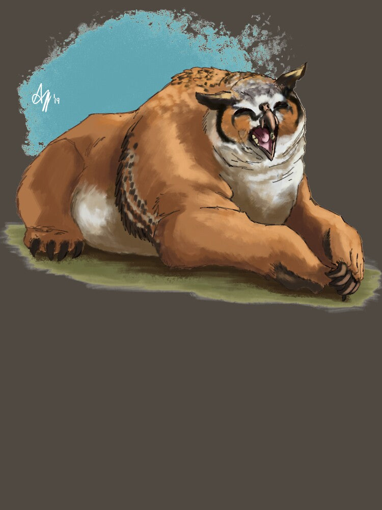 Chilling Owlbear by AlessioCiaffi T-Shirts, Hoodie, Sweatshirt | BlankRebels.com (Image 3)