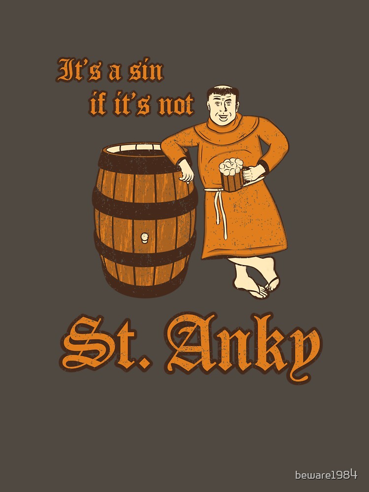 St. Anky Beer by beware1984 design