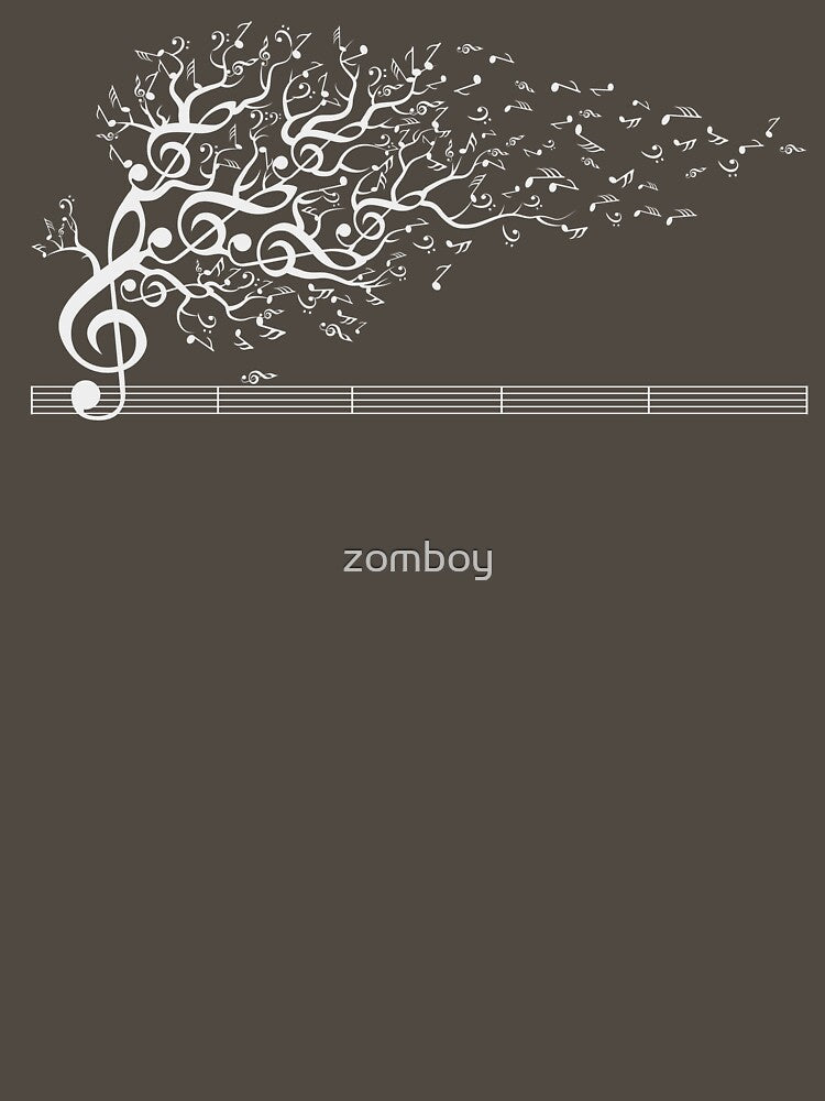 The Sound of Nature In Motion - White by zomboy T-Shirts, Hoodie, Sweatshirt | BlankRebels.com (Image 3)