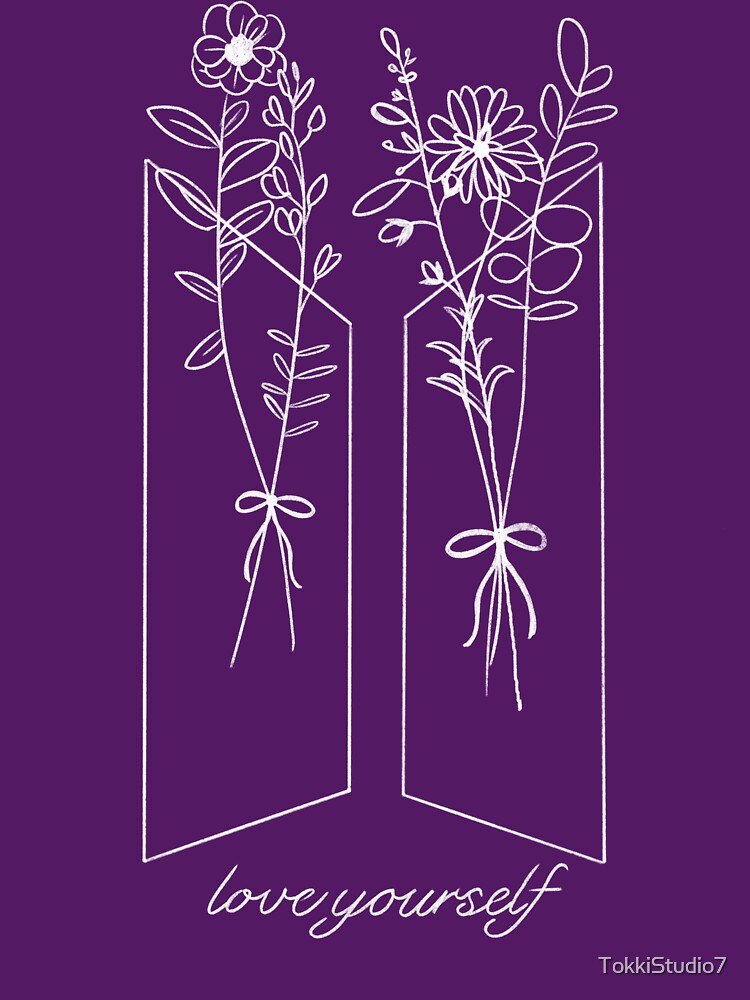 BTS Flower Design (Light) by TokkiStudio7