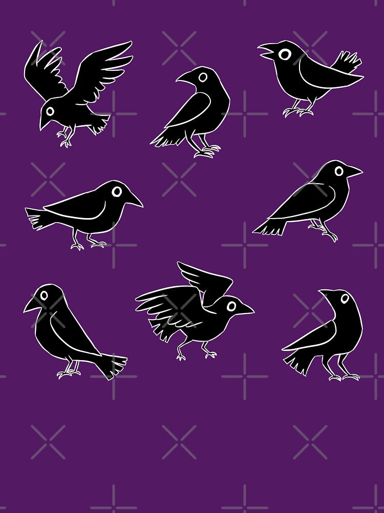 Cute crows pack by Yarafantasyart