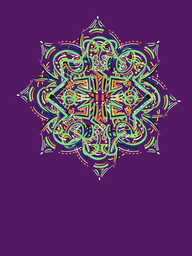 Green Mandala by Daily Muse T-Shirts, Hoodie, Sweatshirt | BlankRebels.com (Image 3)