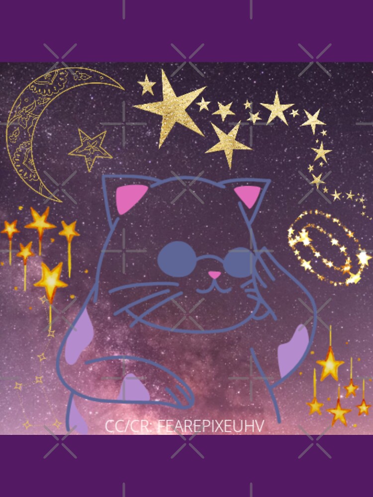 Space kitty/space cat by Fearepixeuhv T-Shirts, Hoodie, Sweatshirt | BlankRebels.com (Image 3)