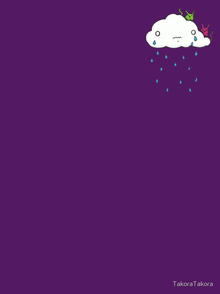 A Sad Cloud with Monsters by TakoraTakora