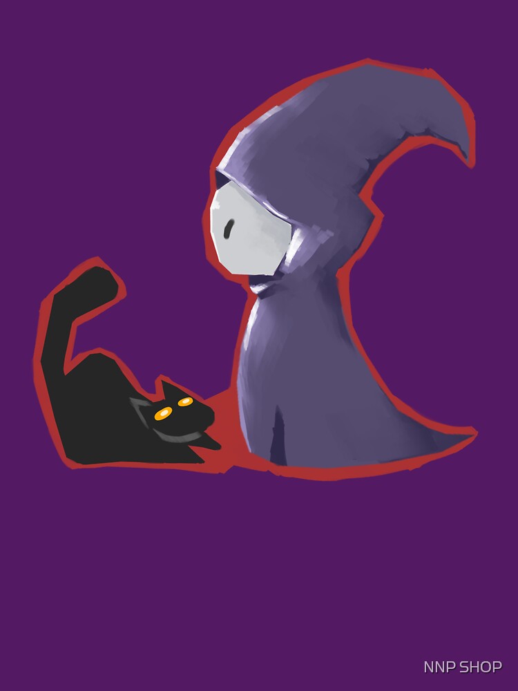 Halloween Black Cat & Reaper by NonNaphat T-Shirts, Hoodie, Sweatshirt | BlankRebels.com (Image 3)