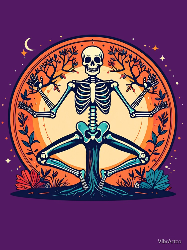Yoga burning incense moon balance by VibrArtco T-Shirts, Hoodie, Sweatshirt | BlankRebels.com (Image 3)