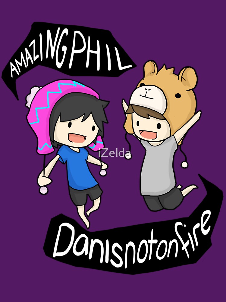 AmazingPhil and Danisnotonfire by iZelda T-Shirts, Hoodie, Sweatshirt | BlankRebels.com (Image 3)
