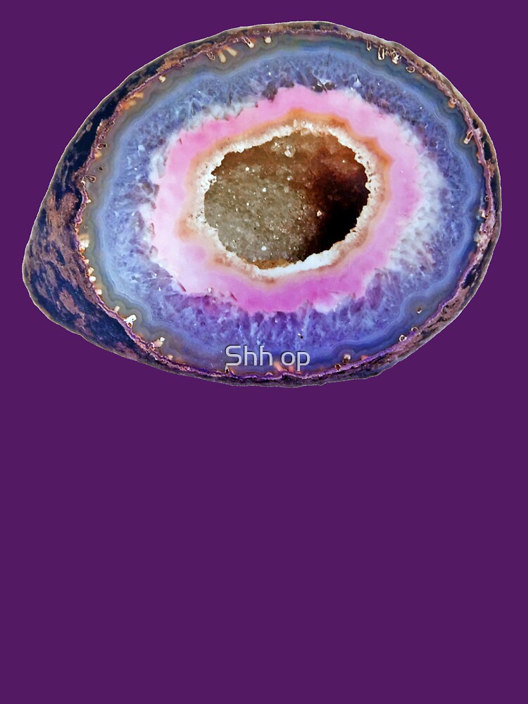 Tourmaline Amethyst Quartz ThunderEgg by Shh OP T-Shirts, Hoodie, Sweatshirt | BlankRebels.com (Image 3)