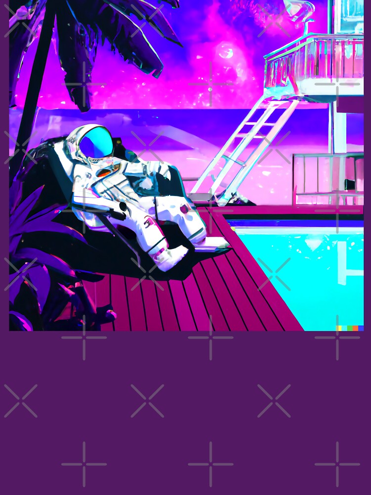 Astronaut Lounging by DaniGirls T-Shirts, Hoodie, Sweatshirt | BlankRebels.com (Image 3)
