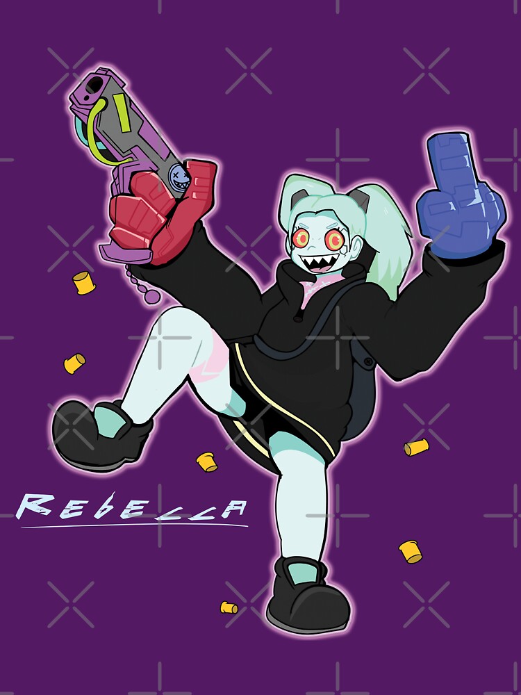 Edgerunners: Rebecca by Wisdomeel T-Shirts, Hoodie, Sweatshirt | BlankRebels.com (Image 3)