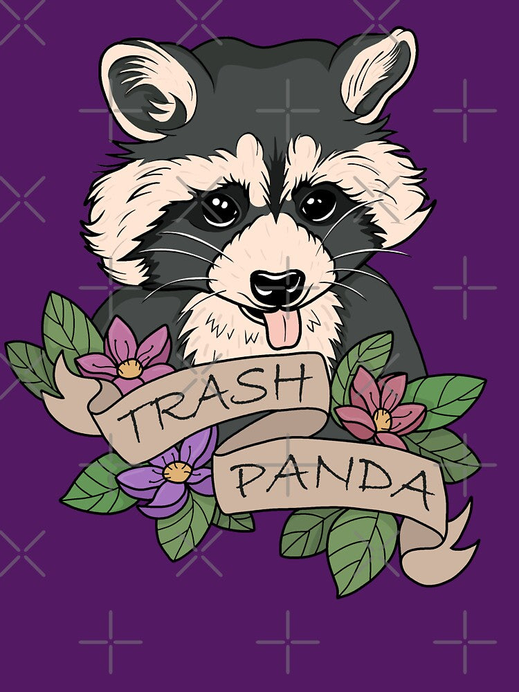 Raccoon - Trash Panda by ValentinaHramov T-Shirts, Hoodie, Sweatshirt | BlankRebels.com (Image 3)