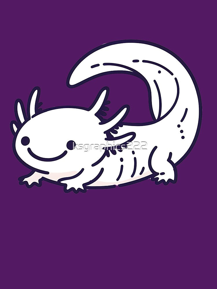 Axolotl Art #120 | Axolotl Lovers by ksgraphics222 T-Shirts, Hoodie, Sweatshirt | BlankRebels.com (Image 3)