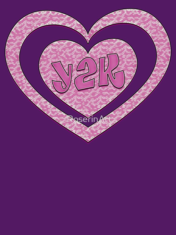 Y2k Animal Print Heart by RoserinArt T-Shirts, Hoodie, Sweatshirt | BlankRebels.com (Image 3)