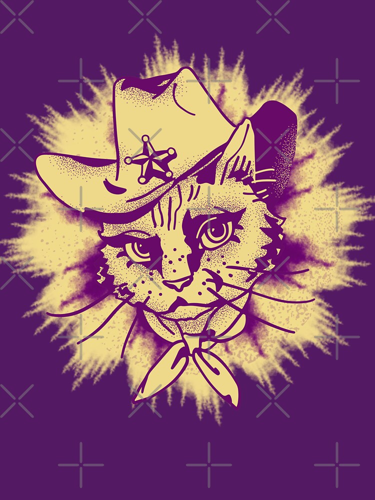 Cat Cowboy Sheriff by soulfulprintss8 T-Shirts, Hoodie, Sweatshirt | BlankRebels.com (Image 3)