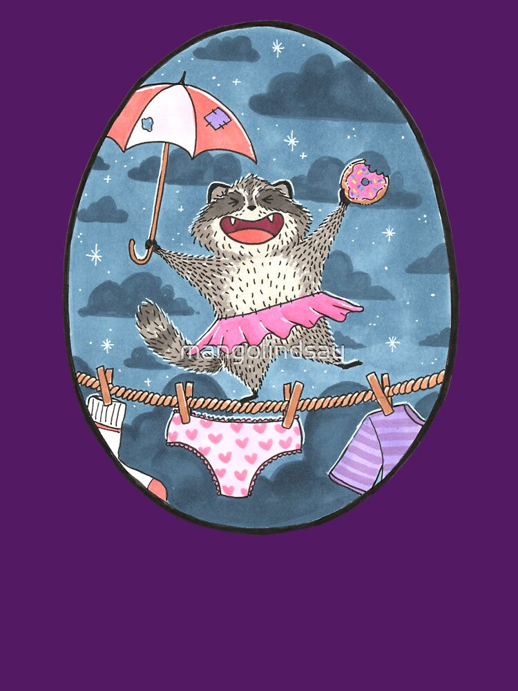 Raccoon Ballet by mangolindsay T-Shirts, Hoodie, Sweatshirt | BlankRebels.com (Image 3)