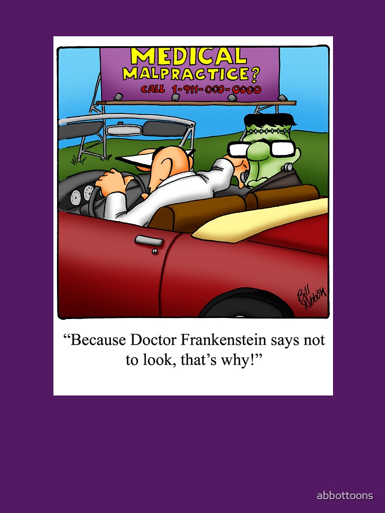 Funny Spectickles Halloween Frankenstein Malpractice Humor by abbottoons T-Shirts, Hoodie, Sweatshirt (Image 3)