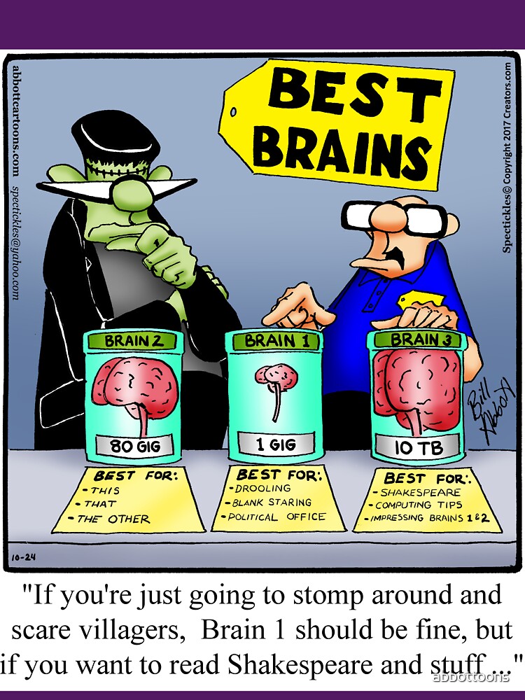 Funny Spectickles Halloween Frankenstein’s Brain Humor by abbottoons T-Shirts, Hoodie, Sweatshirt | BlankRebels.com (Image 3)