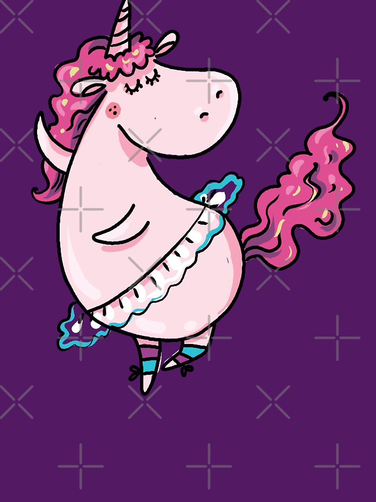 Ballerina Unicorn by Dreamflight T-Shirts, Hoodie, Sweatshirt | BlankRebels.com (Image 3)