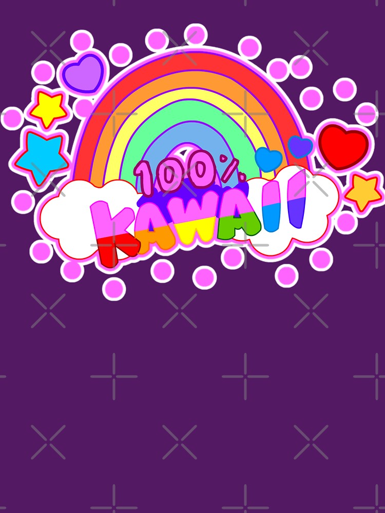 100% kawaii by fantasmahappy T-Shirts, Hoodie, Sweatshirt | BlankRebels.com (Image 3)