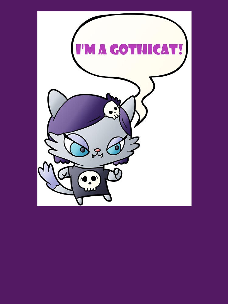 This is a girl power Gothicat by ThundRDownunder T-Shirts, Hoodie, Sweatshirt | BlankRebels.com (Image 3)