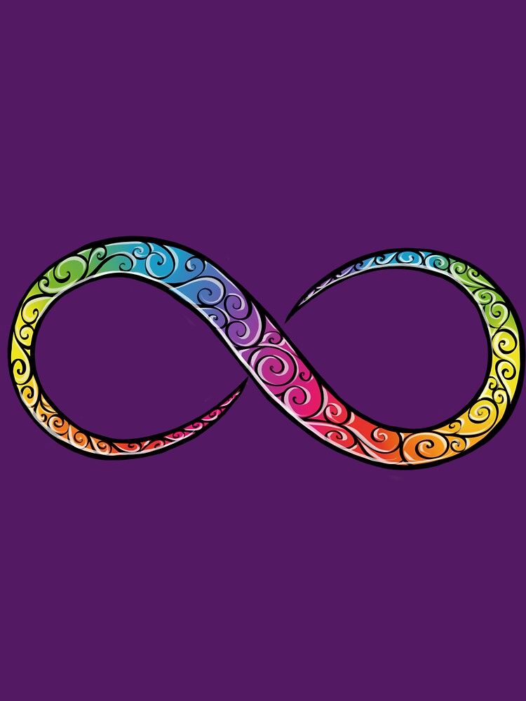 Neurodiversity Pride Purple by NeuroElfje T-Shirts, Hoodie, Sweatshirt | BlankRebels.com (Image 3)