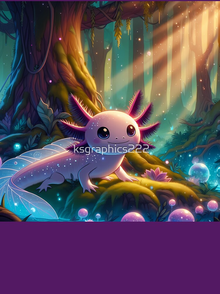 Axolotl Art #73 | Axolotl Lovers by ksgraphics222 T-Shirts, Hoodie, Sweatshirt | BlankRebels.com (Image 3)