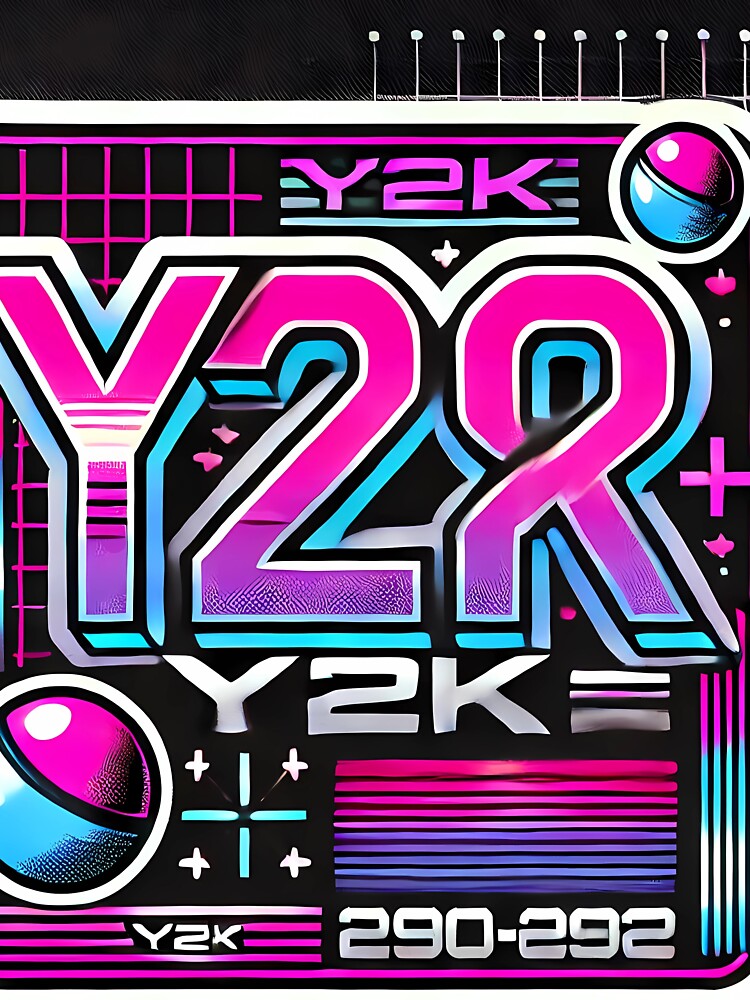Y2K Cyberpunk Streetwear Sticker for Apparel by ArtScenicWorld T-Shirts, Hoodie, Sweatshirt | BlankRebels.com (Image 3)