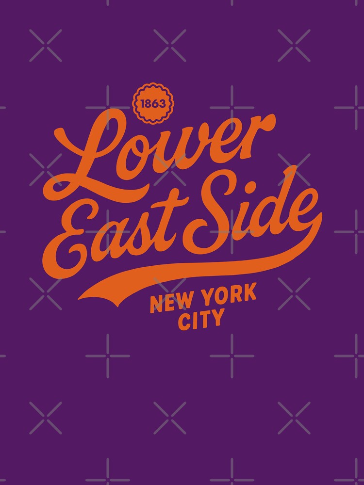 Lower East Side Manhattan New York Lettering by Boogosh T-Shirts, Hoodie, Sweatshirt | BlankRebels.com (Image 3)