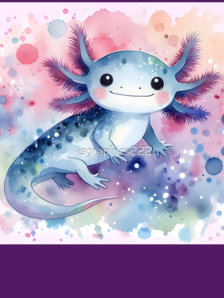 Axolotl Art #87 | Axolotl Lovers by ksgraphics222 T-Shirts, Hoodie, Sweatshirt | BlankRebels.com (Image 3)