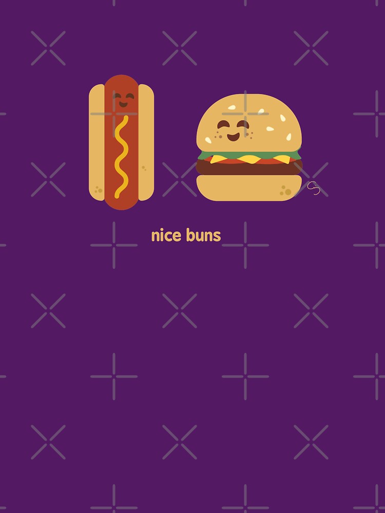 Foodie Buddies - Nice Buns by zacrizy T-Shirts, Hoodie, Sweatshirt | BlankRebels.com (Image 3)