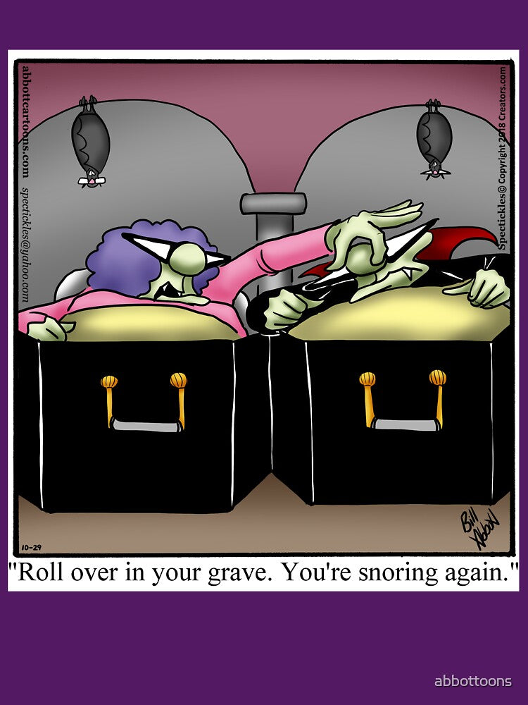 Funny Spectickles Halloween Snoring Dracula Humor by abbottoons T-Shirts, Hoodie, Sweatshirt | BlankRebels.com (Image 3)