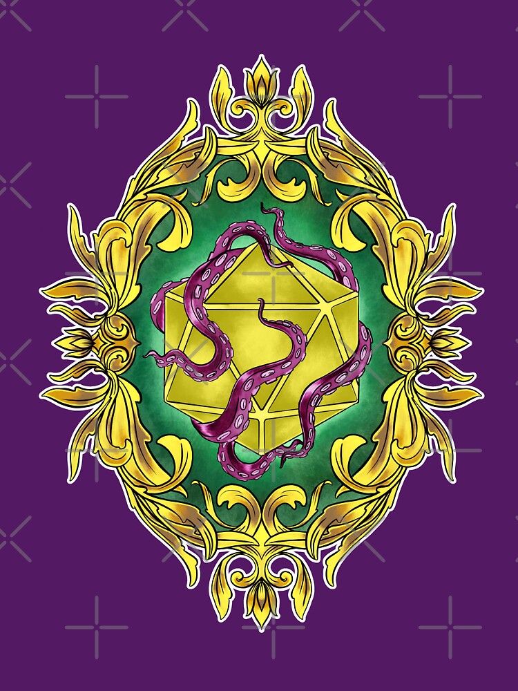 D20 tentacle ornament by FooledFeathered T-Shirts, Hoodie, Sweatshirt | BlankRebels.com (Image 3)