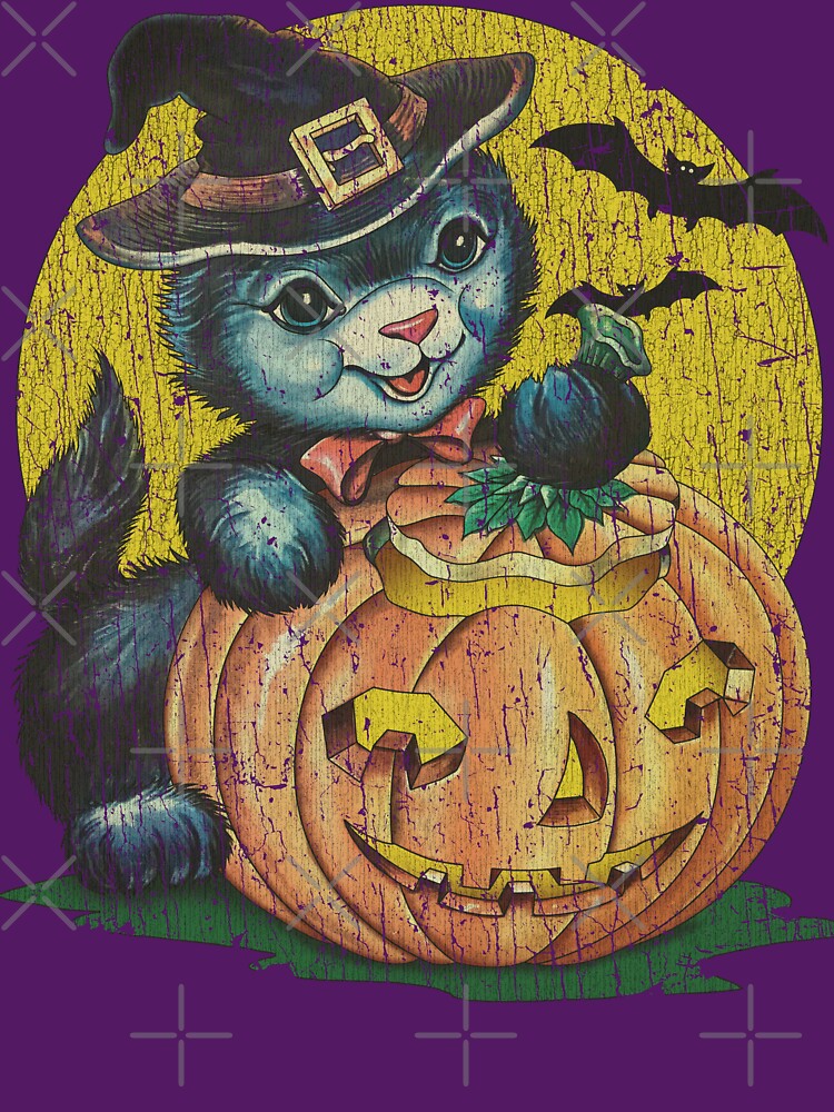 Halloween Kitten 1962 by AstroZombie6669 T-Shirts, Hoodie, Sweatshirt | BlankRebels.com (Image 3)