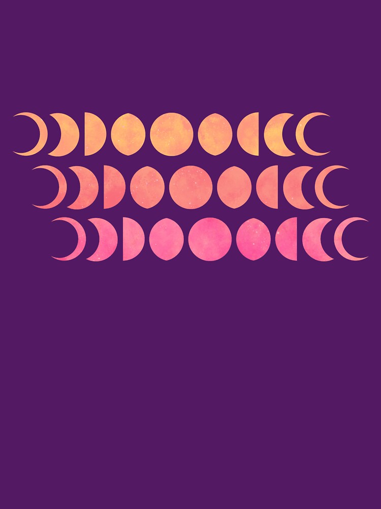 Sunset Moon Phases by 2Bearies T-Shirts, Hoodie, Sweatshirt | BlankRebels.com (Image 3)