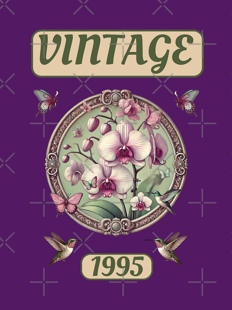 Vintage 1995 T-Shirt by Manic Merch Designs Hoodie, Sweatshirt | BlankRebels.com (Image 3)
