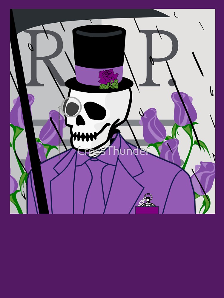 Purple Skull Reaper by CrossThunder T-Shirts, Hoodie, Sweatshirt | BlankRebels.com (Image 3)