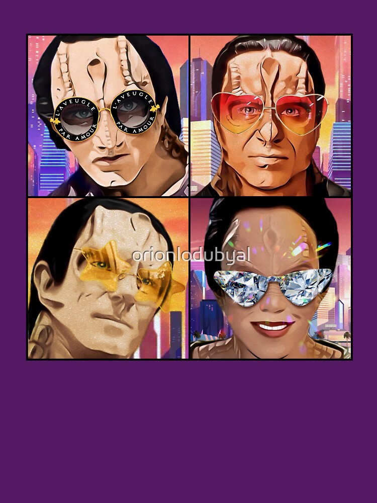 Deep Space Vice Murder LIzard Parody Collage Square by orionlodubyal T-Shirts, Hoodie, Sweatshirt | BlankRebels.com (Image 3)