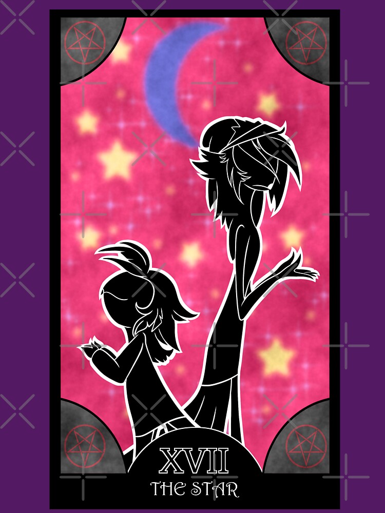 Hazbin Hotel/Helluva Boss Tarot Cards ::The Star:: by Vixxen92 T-Shirts, Hoodie, Sweatshirt | BlankRebels.com (Image 3)