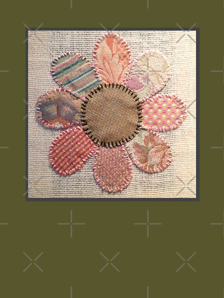 Excerpt from 3 Flowers #1-Pink Flower by ErinBrieArt