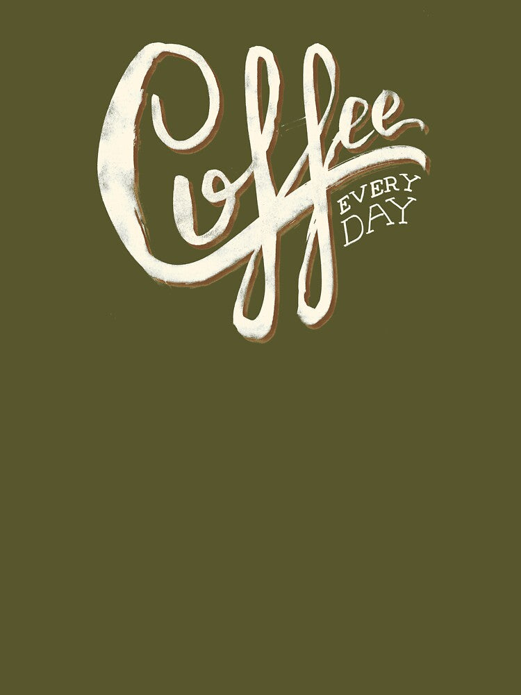 Coffee Everyday by koning T-Shirts, Hoodie, Sweatshirt | BlankRebels.com (Image 3)