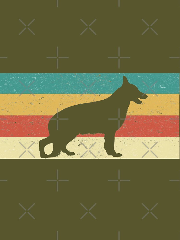 Funny  shepherd dog  gift  retro vintage  t shirt by mohmmed22