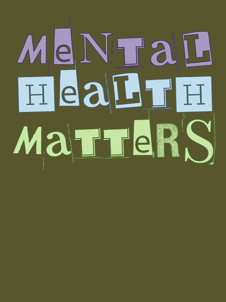 Mental Health Matters Stencil by Mc  Matters T-Shirts, Hoodie, Sweatshirt | BlankRebels.com (Image 3)