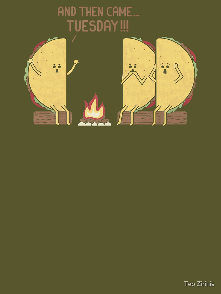 Tuesday by HandsOffMyDinosaur T-Shirts, Hoodie, Sweatshirt | BlankRebels.com (Image 3)