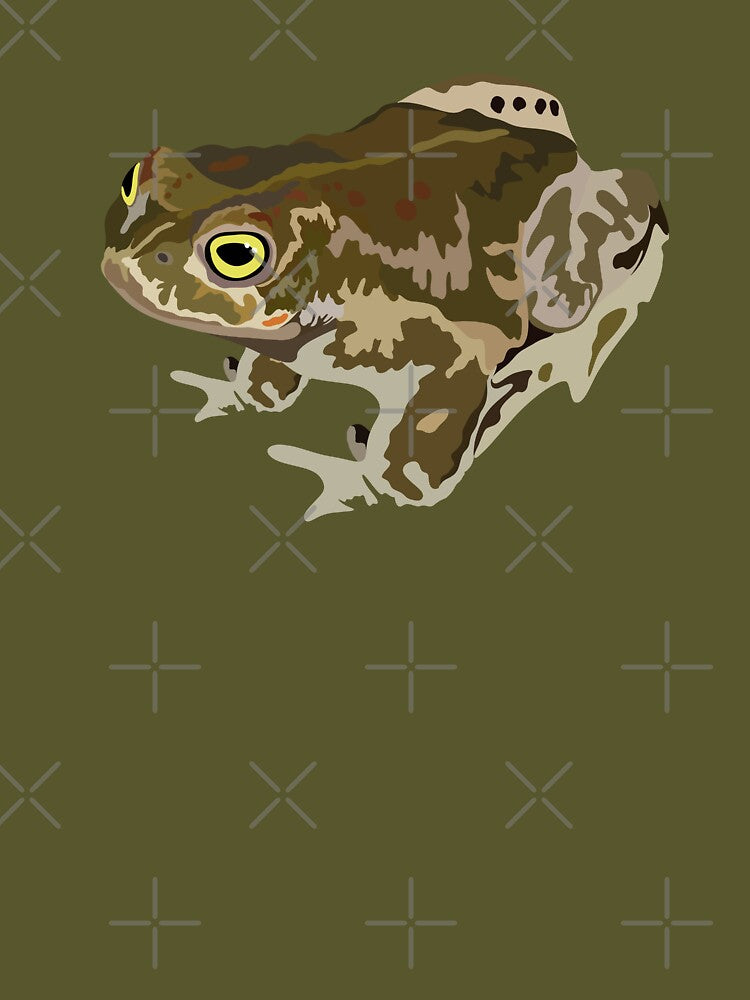 N is for Natterjack Toad,Natterjack Toad – Distinctive British Amphibian Wildlife Illustration by... (Image 3)