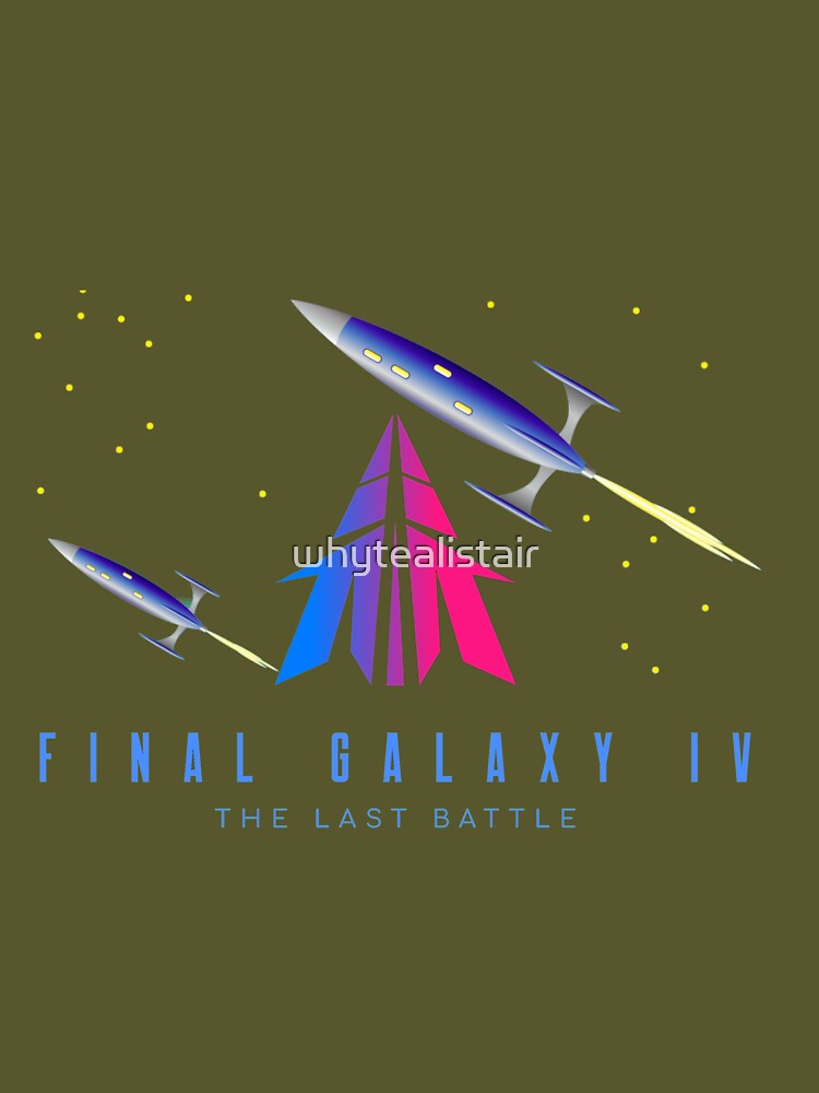 Retro Gaming T-Shirt - Final Galaxy IV by whytealistair Hoodie, Sweatshirt | BlankRebels.com (Image 3)