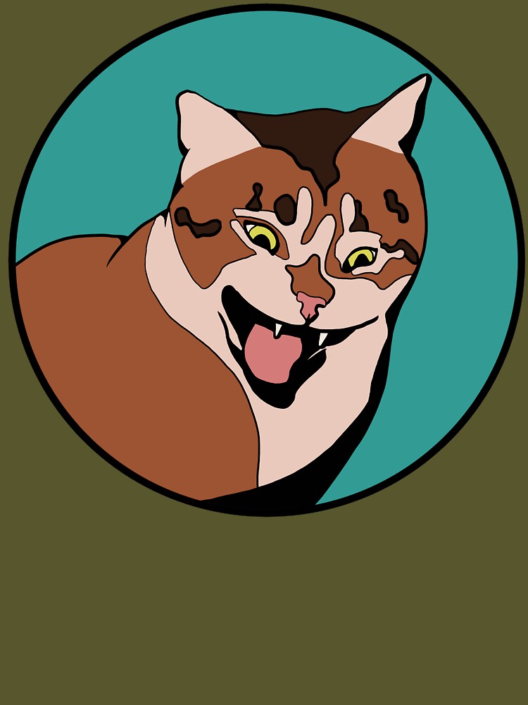 Crazy Cat - Funny Animal Design by PetFaces