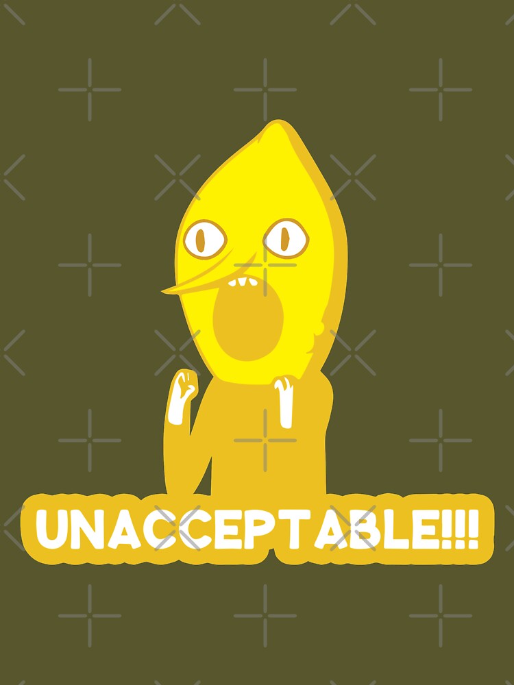 Adventure Time Lemongrab Unacceptable by rainbowdreamer T-Shirts, Hoodie, Sweatshirt | BlankRebels.com (Image 3)