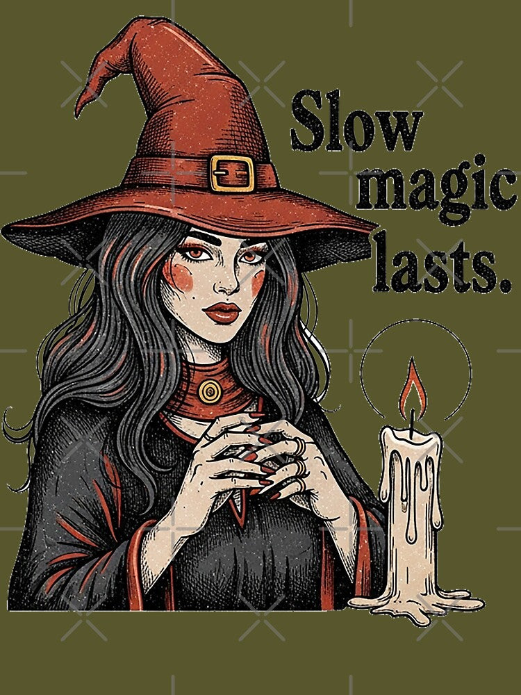 Slow Magic Lasts by bolguzart T-Shirts, Hoodie, Sweatshirt | BlankRebels.com (Image 3)
